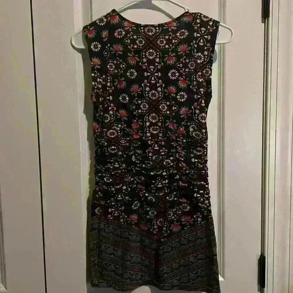 Free People Funky Rouched Tank Top Multicolored size XS 70’s style - Picture 2 of 7